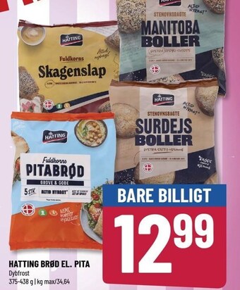 Hatting brød el. pita