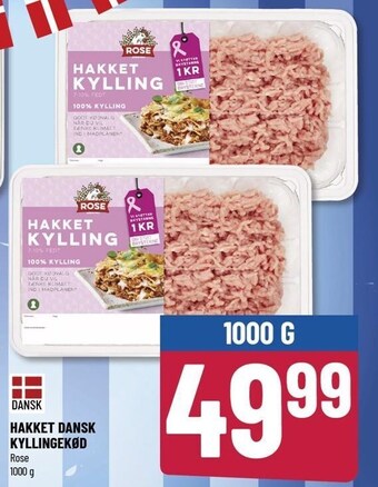 Løvbjerg Hakket dansk kyllingekød tilbud