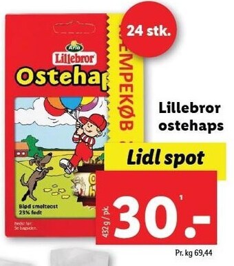 Lidl Lillebror ostehaps tilbud