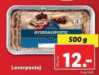 Lidl Leverpostej tilbud