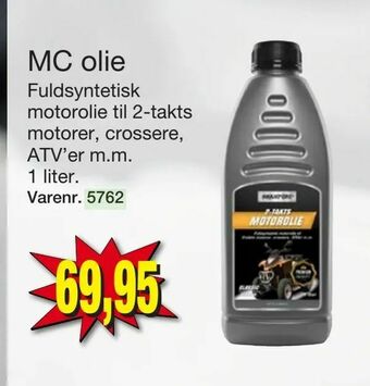 Harald Nyborg MC olie tilbud