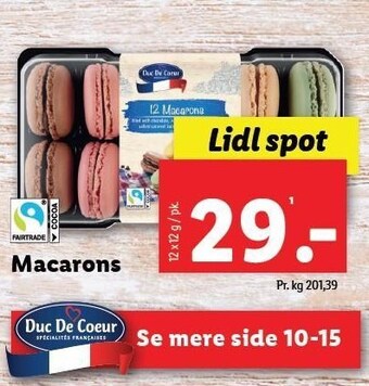 Lidl Macarons tilbud