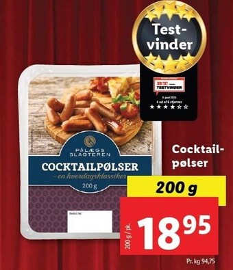 Cocktailpølser