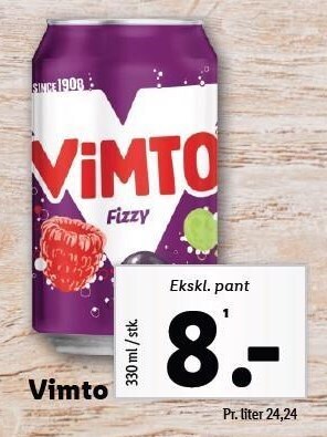 Lidl Vimto tilbud