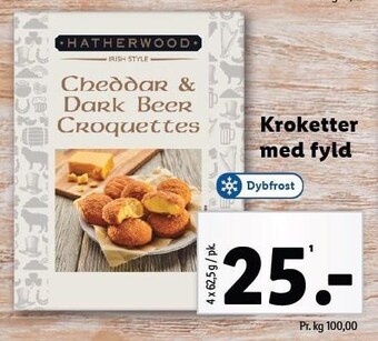 Lidl Kroketter med fyld tilbud