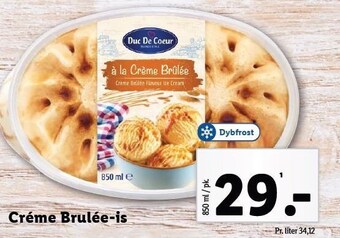 Lidl Créme brulée-is tilbud