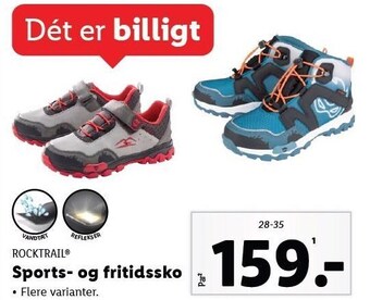 Lidl Sports- og fritidssko tilbud