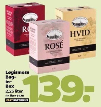 Netto Løgismose bag-in-box tilbud