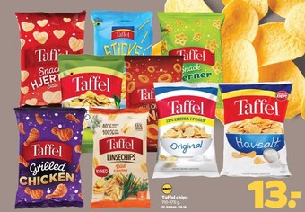 Netto Taffel chips tilbud
