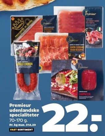 Netto Premieur udenlandske specialiteter tilbud