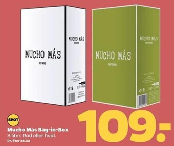 Netto Mucho mas bag-in-box tilbud