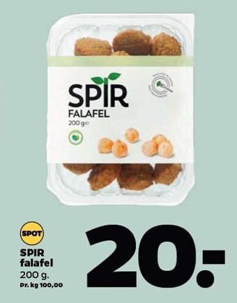 Spir falafel