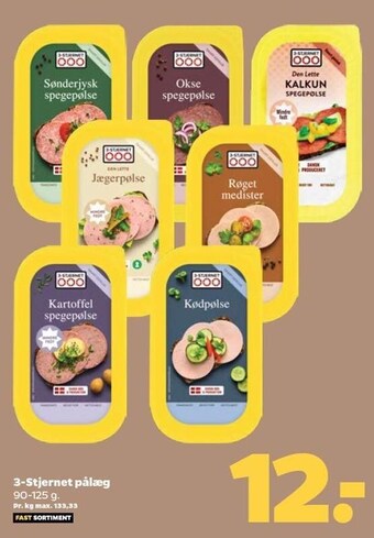 Netto 3-stjernet pålæg tilbud