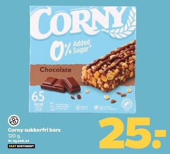 Netto Corny sukkerfri bars tilbud
