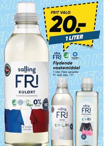 Bilka Flydende vaskemiddel tilbud