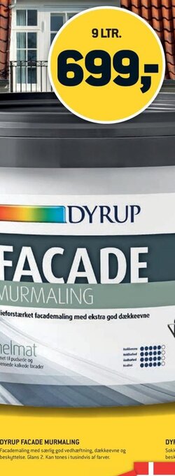 10-4 Byggecenter DYRUP FACADE MURMALING tilbud