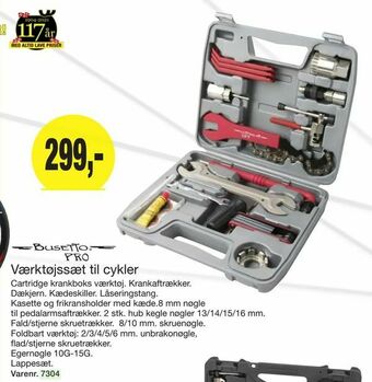 Harald Nyborg Værktøjssæt til cykler tilbud