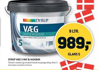 10-4 Byggecenter DYRUP VÆG 5 MAT & VASKBAR tilbud