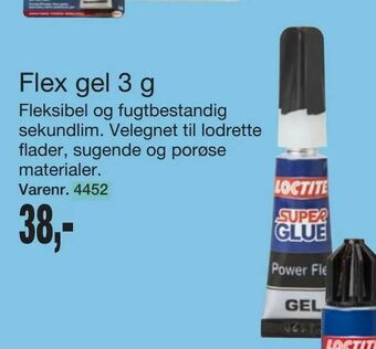 Harald Nyborg Flex gel 3 g tilbud
