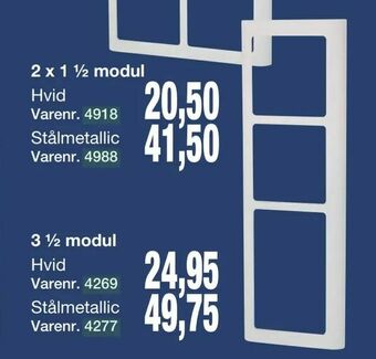 Harald Nyborg FUGA design ramme SOFT 63 tilbud