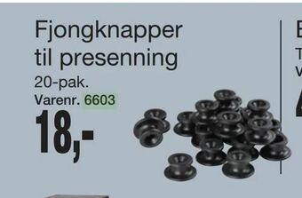 Harald Nyborg Fjongknapper til presenning tilbud