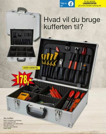 Harald Nyborg Alu kuffert tilbud