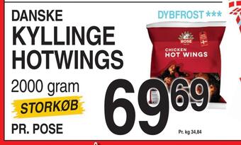 ABC Lavpris Kyllinge hotwings tilbud