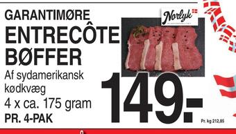 ABC Lavpris Entrecôte bøffer tilbud