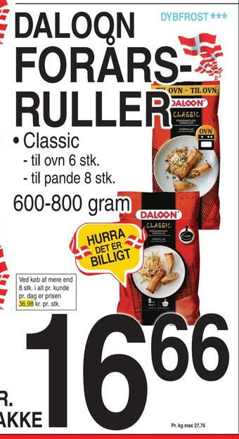 ABC Lavpris Forårsruller tilbud
