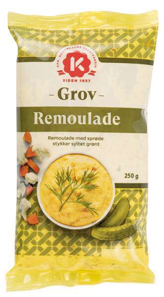 REMA 1000 Grov remoulade i pose, 250 g tilbud