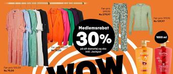 Kvickly 30% medlemsrabat på alt dametøj og sko inkl. jackpot tilbud