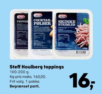 SuperBrugsen Steff houlberg toppings tilbud