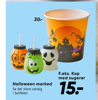 Bilka Halloween marked tilbud