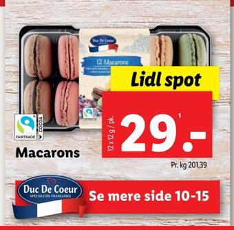 Lidl Macarons tilbud