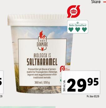 Lidl Den økologiske saltkaramel-is tilbud