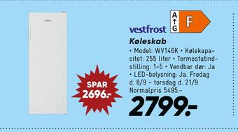 Bilka Køleskab tilbud