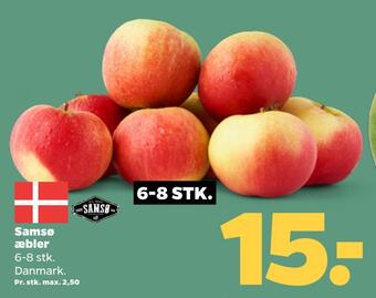 Netto Samsø æbler tilbud