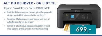 CBC Epson workforce wf-2910dwf tilbud