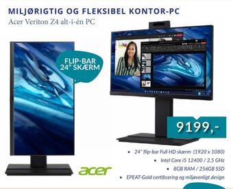 CBC Acer veriton z4 alt-i-én pc tilbud