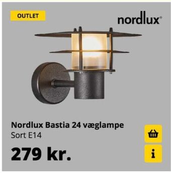 Bastia væglampe