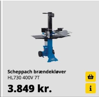 Scheppach brændekløver