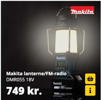 10-4 Byggecenter Makita arbejdsradio tilbud