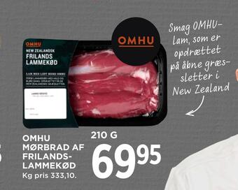 MENY Omhu mørbrad af frilands lammekød tilbud