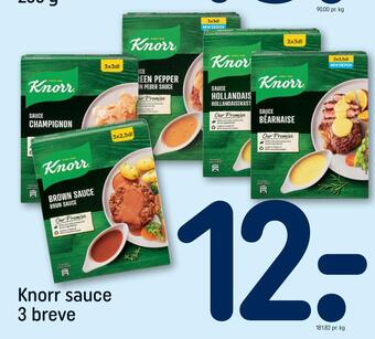 REMA 1000 Knorr sauce tilbud