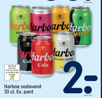 REMA 1000 Harboe sodavand tilbud
