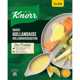 Fleggaard Knorr sauce hollandaise 3x22 g tilbud