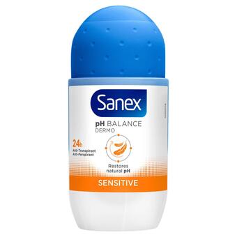 Fleggaard Sanex dermo sensitive deo roll-on 50 ml tilbud