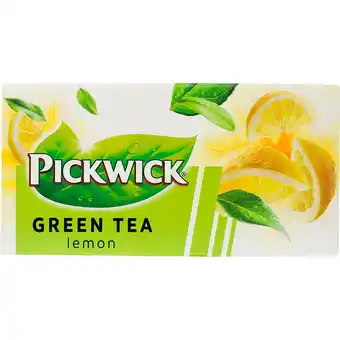 Fleggaard Pickwick green tea lemon 20 stk tilbud