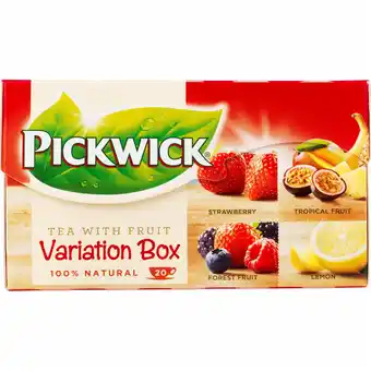 Fleggaard Pickwick fruit variation red 20 stk tilbud