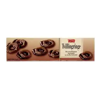 Fleggaard Toms tvillingeringe 62 g tilbud